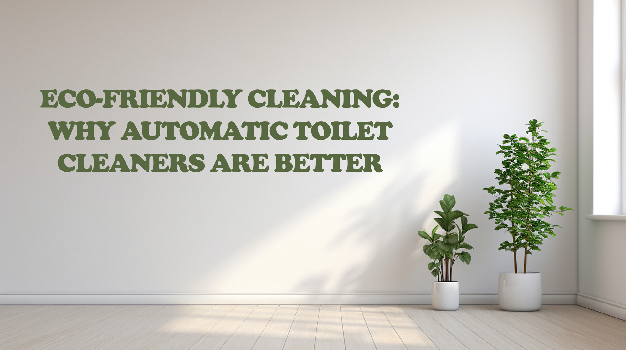 Eco-Friendly Cleaning: Why Automatic Toilet Cleaners Are Better for the Environment