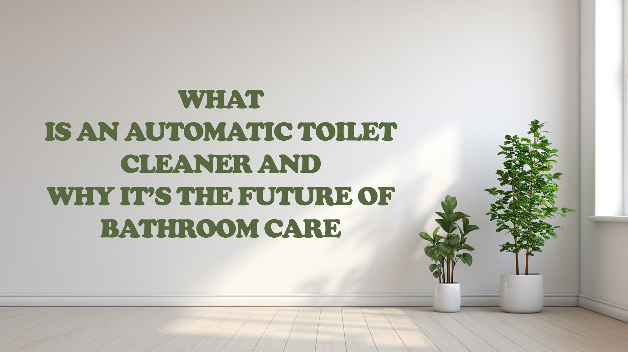 automatic toilet cleaner
