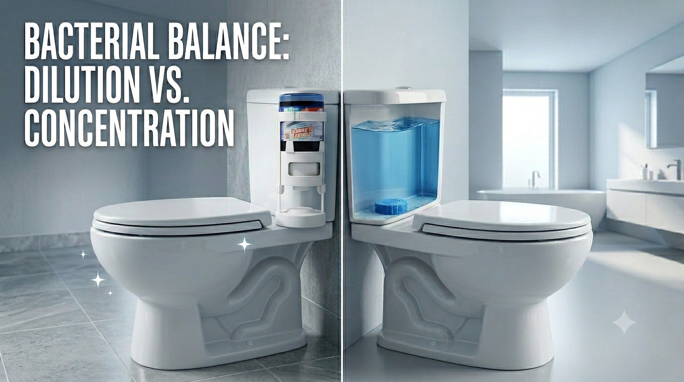 Septic systems and toilet cleaners: what actually causes problems