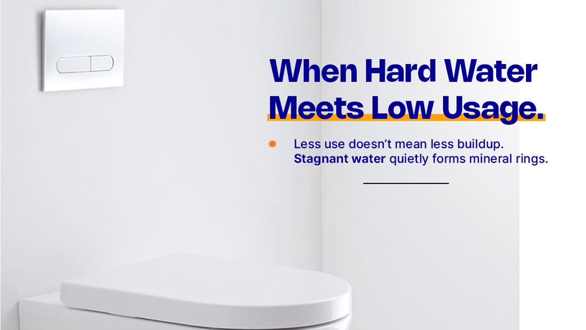 When Hard Water Meets Low Usage