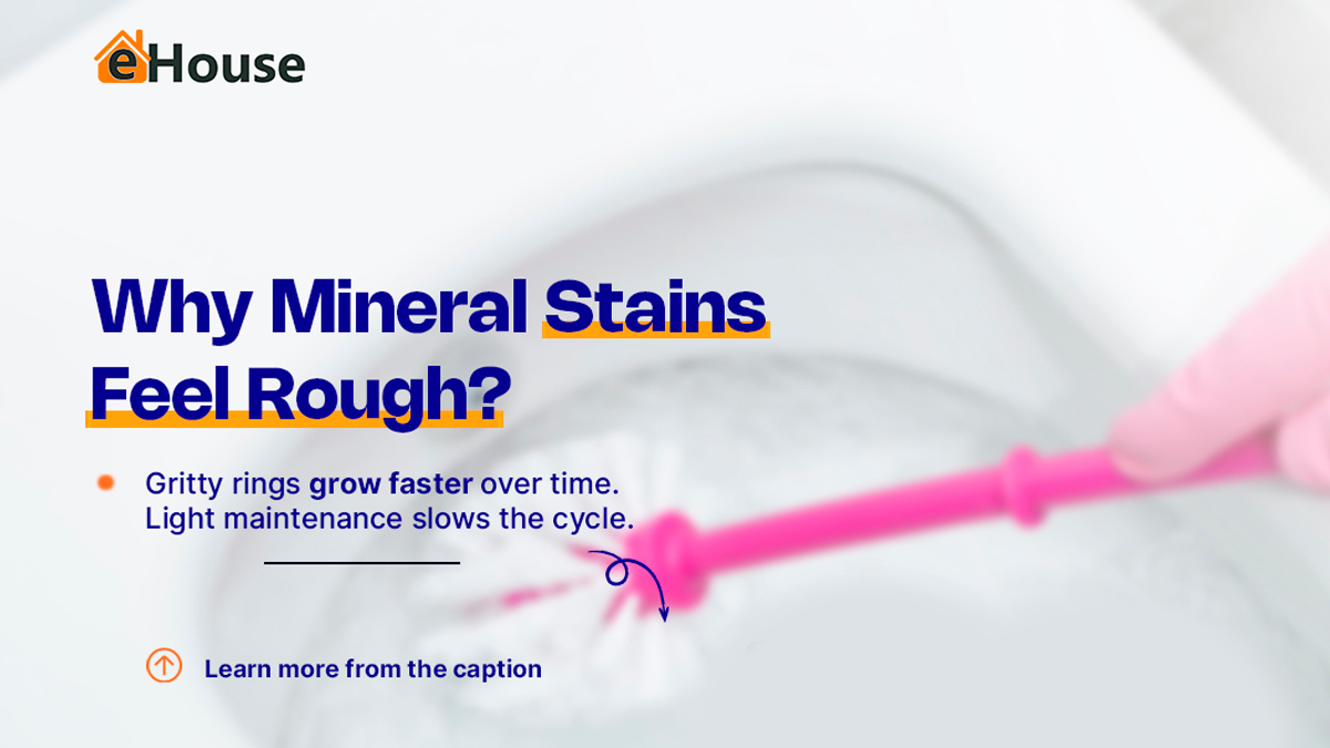 Why Mineral Stains Feel Rough