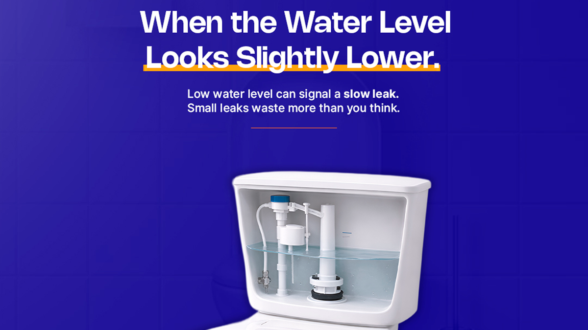 When the Water Level Looks Slightly Lower