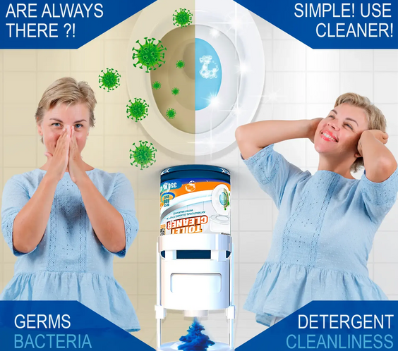 Automatic Toilet Bowl Cleaner Kit (Device + 350ml Bottle)